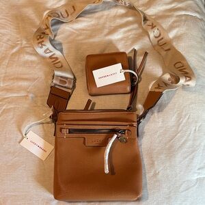 Lucky Brand Brown Crossbody Bag with Wallet